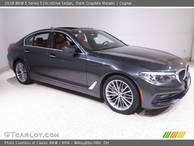 2018 BMW 5 Series 530i xDrive Sedan in Dark Graphite Metallic