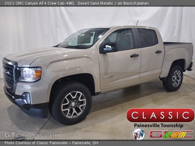 2021 GMC Canyon AT4 Crew Cab 4WD in Desert Sand Metallic