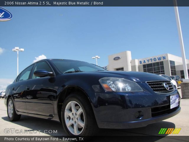 2006 Nissan Altima 2.5 SL in Majestic Blue Metallic