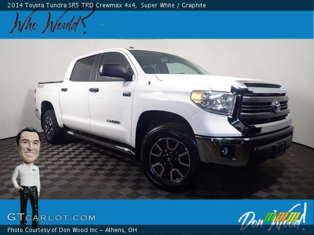 2014 Toyota Tundra SR5 TRD Crewmax 4x4 in Super White