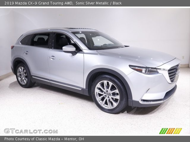 2019 Mazda CX-9 Grand Touring AWD in Sonic Silver Metallic