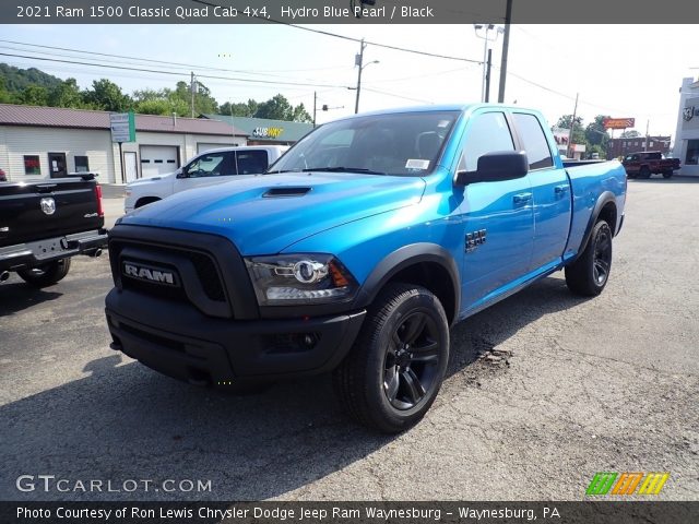 2021 Ram 1500 Classic Quad Cab 4x4 in Hydro Blue Pearl