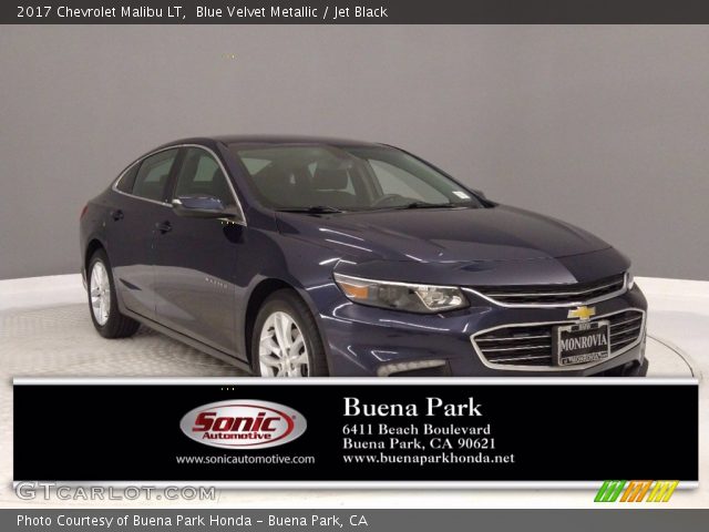 2017 Chevrolet Malibu LT in Blue Velvet Metallic