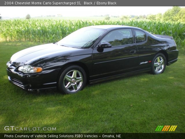 2004 Chevrolet Monte Carlo Supercharged SS in Black