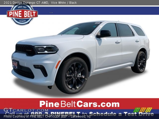 2021 Dodge Durango GT AWD in Vice White