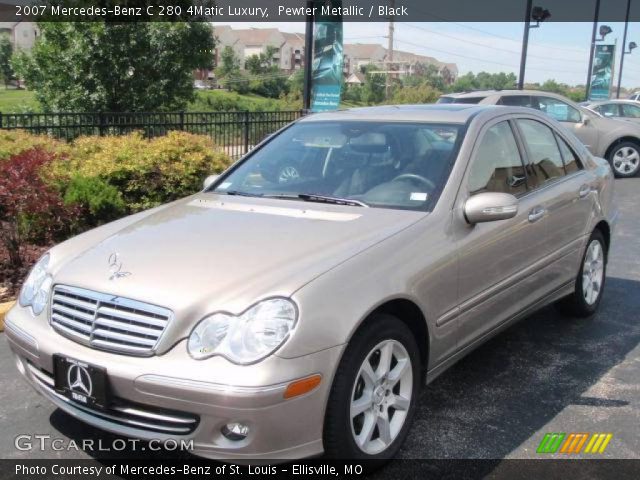 2007 Mercedes-Benz C 280 4Matic Luxury in Pewter Metallic