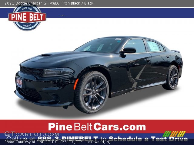 2021 Dodge Charger GT AWD in Pitch Black