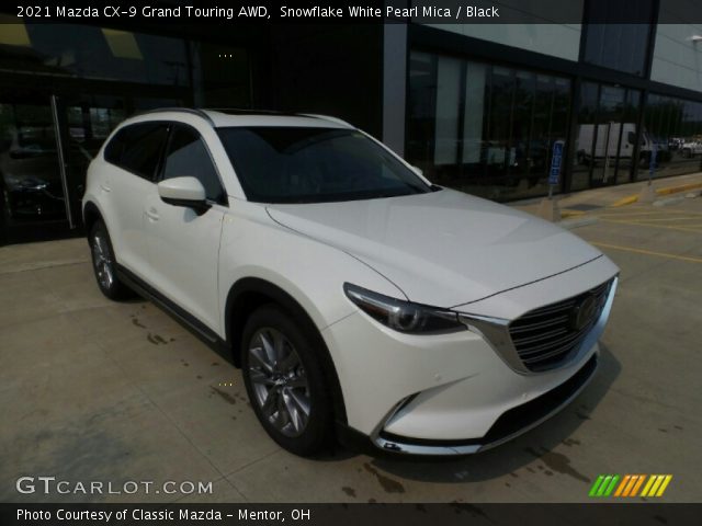 2021 Mazda CX-9 Grand Touring AWD in Snowflake White Pearl Mica