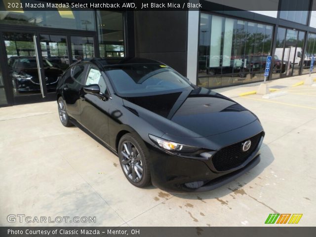 2021 Mazda Mazda3 Select Hatchback AWD in Jet Black Mica