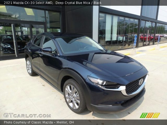 2021 Mazda CX-30 Select AWD in Deep Crystal Blue Mica