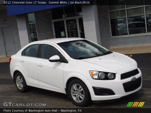 2012 Chevrolet Sonic LT Sedan in Summit White