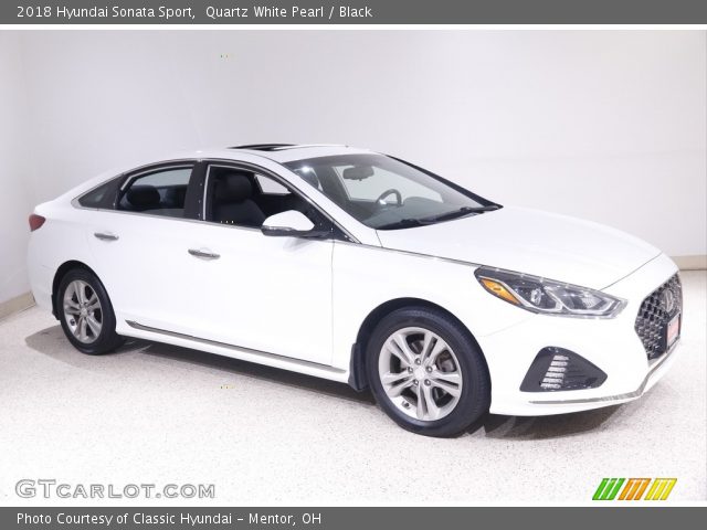 2018 Hyundai Sonata Sport in Quartz White Pearl