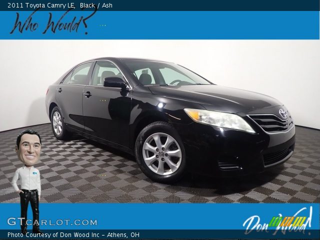 2011 Toyota Camry LE in Black