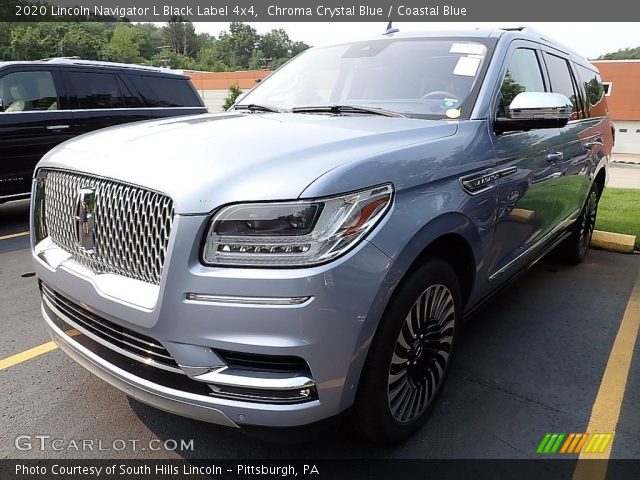 2020 Lincoln Navigator L Black Label 4x4 in Chroma Crystal Blue