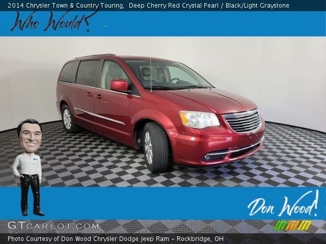 2014 Chrysler Town & Country Touring in Deep Cherry Red Crystal Pearl