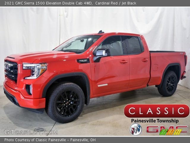 2021 GMC Sierra 1500 Elevation Double Cab 4WD in Cardinal Red