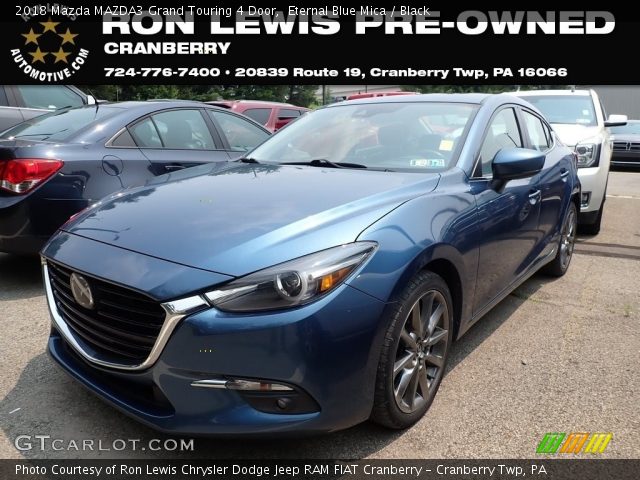 2018 Mazda MAZDA3 Grand Touring 4 Door in Eternal Blue Mica