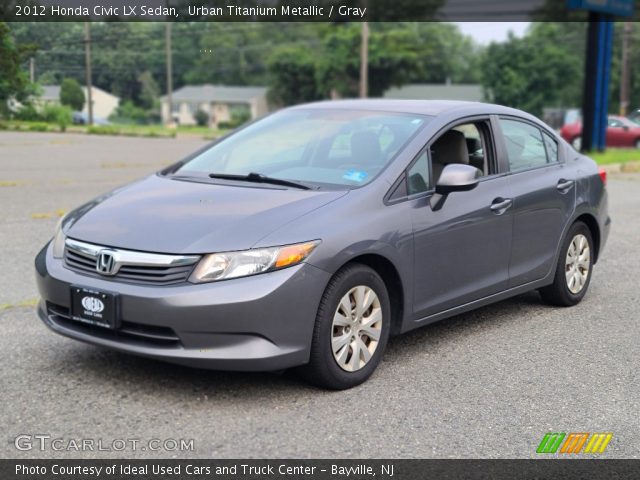 2012 Honda Civic LX Sedan in Urban Titanium Metallic