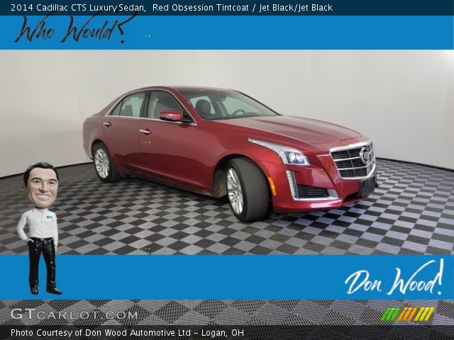 2014 Cadillac CTS Luxury Sedan in Red Obsession Tintcoat