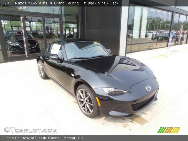 2021 Mazda MX-5 Miata RF Grand Touring in Jet Black Mica