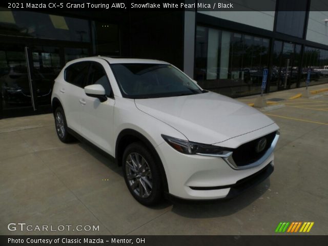 2021 Mazda CX-5 Grand Touring AWD in Snowflake White Pearl Mica