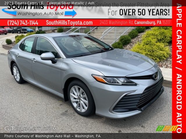 2021 Toyota Camry LE in Celestial Silver Metallic