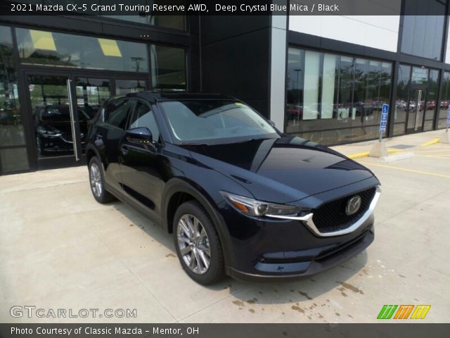 2021 Mazda CX-5 Grand Touring Reserve AWD in Deep Crystal Blue Mica