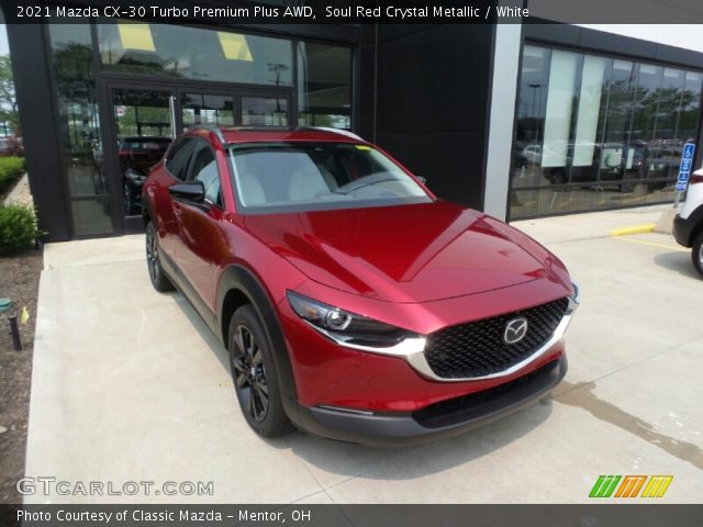 2021 Mazda CX-30 Turbo Premium Plus AWD in Soul Red Crystal Metallic