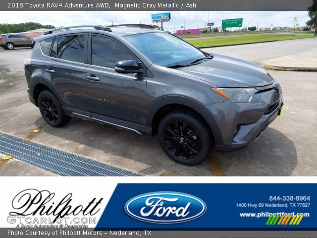 2018 Toyota RAV4 Adventure AWD in Magnetic Gray Metallic