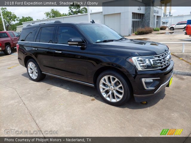 2018 Ford Expedition Limited in Shadow Black