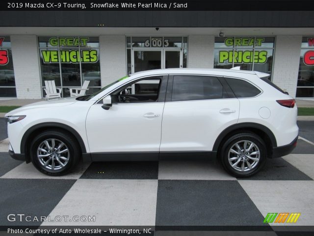 2019 Mazda CX-9 Touring in Snowflake White Pearl Mica