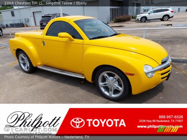 2004 Chevrolet SSR LS in Slingshot Yellow