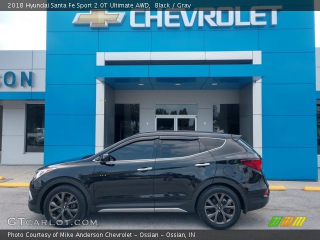 2018 Hyundai Santa Fe Sport 2.0T Ultimate AWD in Black