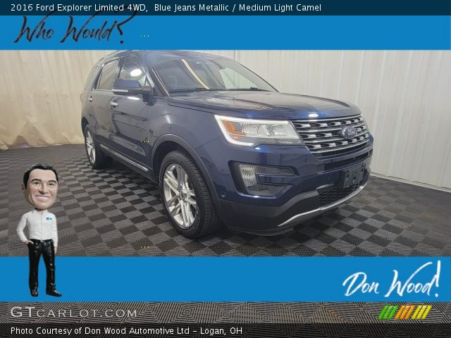 2016 Ford Explorer Limited 4WD in Blue Jeans Metallic