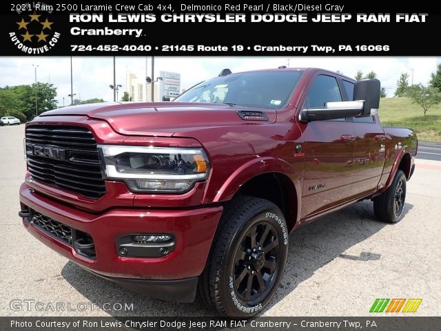 2021 Ram 2500 Laramie Crew Cab 4x4 in Delmonico Red Pearl