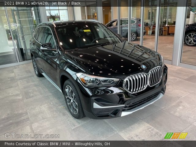 2021 BMW X1 xDrive28i in Jet Black