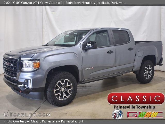 2021 GMC Canyon AT4 Crew Cab 4WD in Satin Steel Metallic