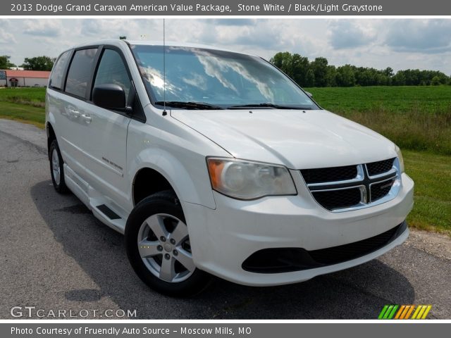 2013 Dodge Grand Caravan American Value Package in Stone White