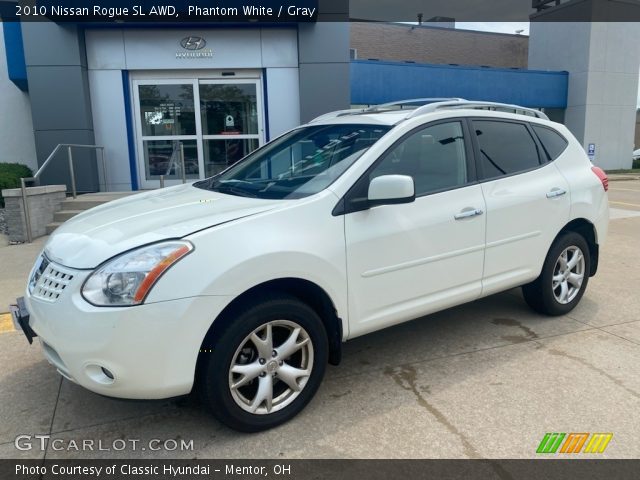 2010 Nissan Rogue SL AWD in Phantom White