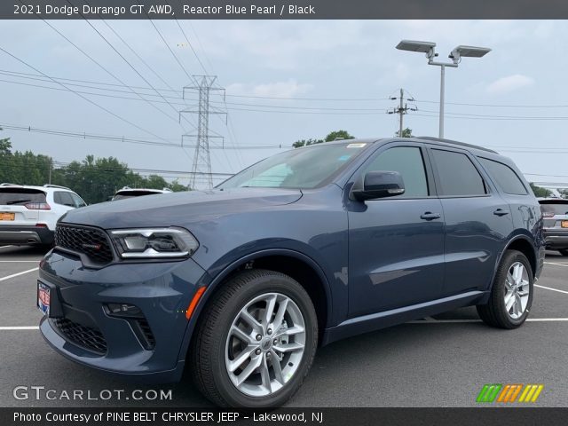 2021 Dodge Durango GT AWD in Reactor Blue Pearl