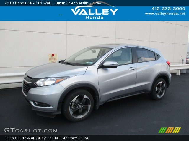 2018 Honda HR-V EX AWD in Lunar Silver Metallic