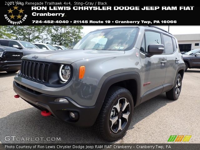 2021 Jeep Renegade Trailhawk 4x4 in Sting-Gray