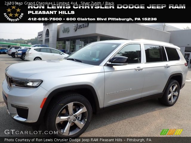 2021 Jeep Grand Cherokee L Limited 4x4 in Silver Zynith