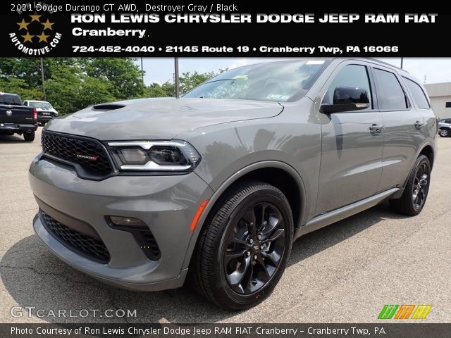 2021 Dodge Durango GT AWD in Destroyer Gray