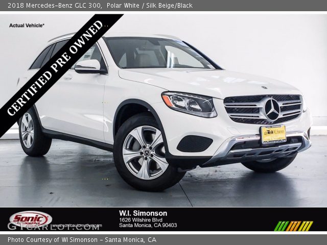 2018 Mercedes-Benz GLC 300 in Polar White