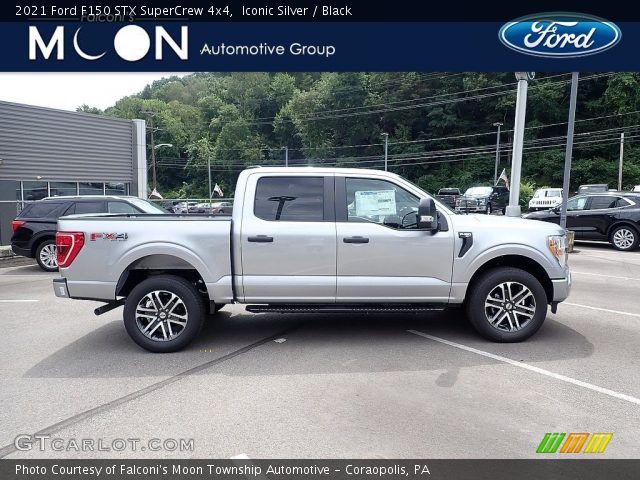 2021 Ford F150 STX SuperCrew 4x4 in Iconic Silver