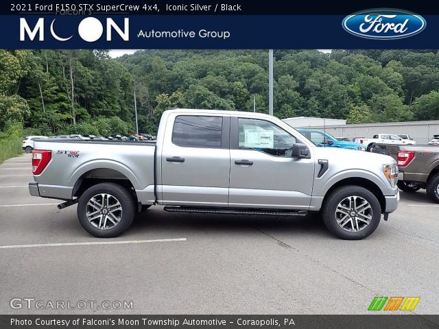 2021 Ford F150 STX SuperCrew 4x4 in Iconic Silver