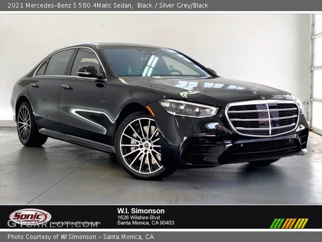 2021 Mercedes-Benz S 580 4Matic Sedan in Black