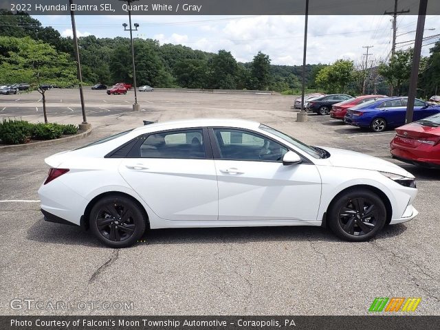 2022 Hyundai Elantra SEL in Quartz White