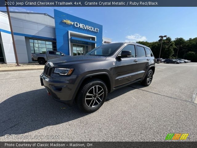 2020 Jeep Grand Cherokee Trailhawk 4x4 in Granite Crystal Metallic